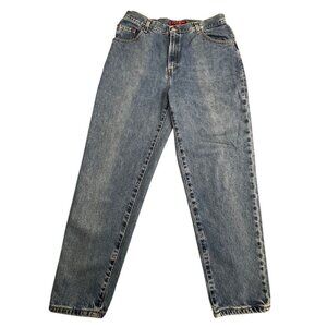 Vintage Levi’s 550 Jeans Womens 16 Short Mid Wash Relaxed Tapered Blue Denim Y2K